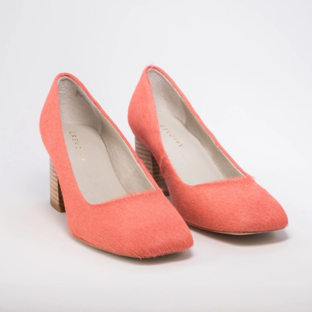 Grey City Shay Genuine Calf Hair Pump